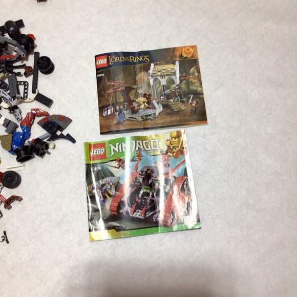 Lego Pieces For Ninjago #70504 And To The Lord Of The Rings #79006. - Picture 5 of 5